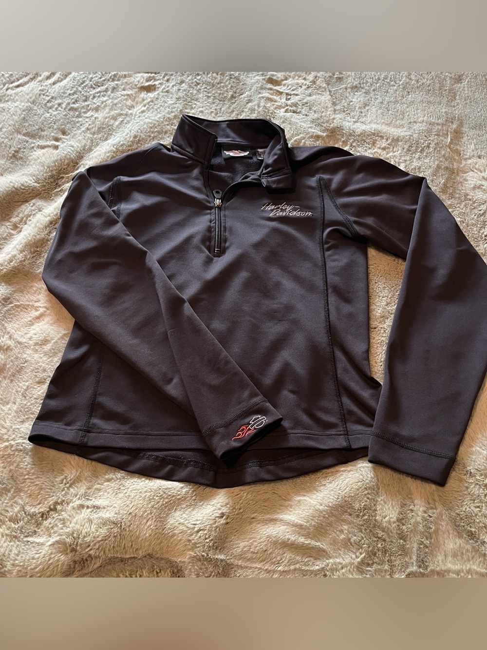 Harley-Davidson Black Performance Quarter-Zip